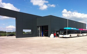 Meijer & van Eerden verzorgde in opdracht van Ballast IPM het tekenwerk voor een wasstraat met werkplaats voor bussen in Huissen. Dit servicepunt is tevens voorzien van een CNG vulpunt