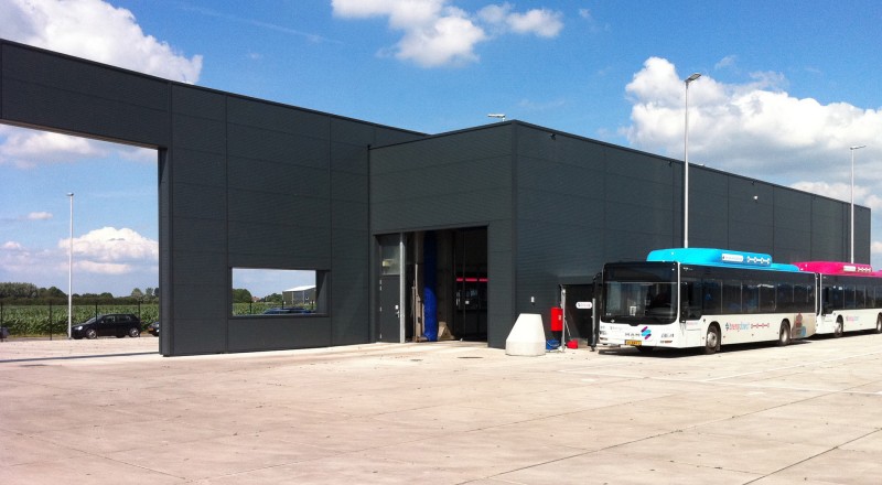 Meijer & van Eerden verzorgde in opdracht van Ballast IPM het tekenwerk voor een wasstraat met werkplaats voor bussen in Huissen. Dit servicepunt is tevens voorzien van een CNG vulpunt