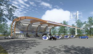 Waterstof tankstation